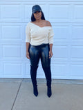 Toya Decides Wrap Sweater