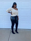 Toya Decides Wrap Sweater